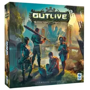 Blackrock Games OUTLIVE Complete Edition - Inclut l’Extension Underwater - à partir de 14 Ans - 1 à 4 Joueurs - Jeu de Stratégie - Jeu de Gestion de ressources - Postapocalypse - Version Française - LA Boite DE Jeu pas cher