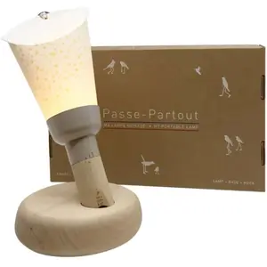 Coffret lampe nomade 5 en 1 Pléiades - Taupe cendré