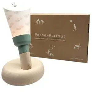 Maison Polochon Coffret lampe nomade 5 en 1 Nuage/Sauge
