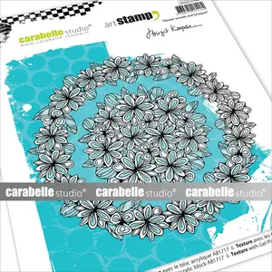 Carabelle Studio Cling Stempel Flower wreath and bouquet by Birgit Koo...