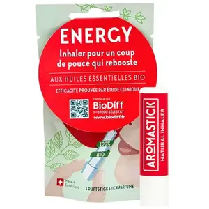 Aromastick Energy   Inhaleur d'huiles essentielles Bio   Énergie Vital...Vendu paratida-sante-discount-fr