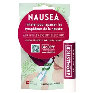 Aromastick Nausea   Inhaleur d'huiles essentielles Bio   Anti-Nausée pas cher