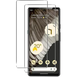HQSELECTION Lot de 2 Verres Trempés Pour Google Pixel 8 Pro .Film de Protection d'écran Transparent - Anti Rayures pas cher