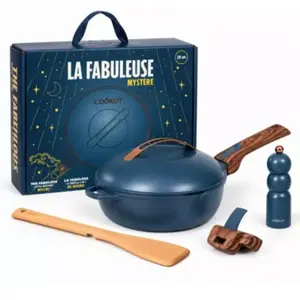 Cookut - Poêle  La Fabuleuse 28cm Myrtille Noel Edition