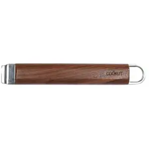 Poignée amovible COOKUT LA MERVEILLEUSE  INOX AMOVIBLE - NOYER pas cher