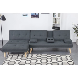 Comparateur de prix : STOCKHOLM - Canapé scandinave convertible et modulable gris