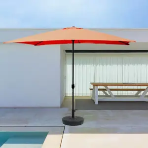 Concept-Usine Spezia - Parasol Droit Rectangulaire 2,93 X 1,93 M TerracottaVendu parrakuten