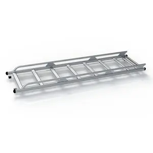 M.t.s. Demi galerie aluminium (+rouleau) à fixer sur barres de toit pas cher