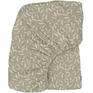 Zakuw Drap housse Leaves (60 x 120 cm) pas cher