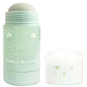 Inuwet masque en stick à l'argile Bubble Menthe - hydratant 30ml pas cher