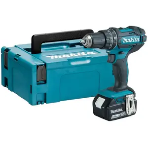 Perceuse visseuse à percussion - Makita - DHP482F1J - 18V - 1x3Ah - Mandrin Ø 13 mm pas cher