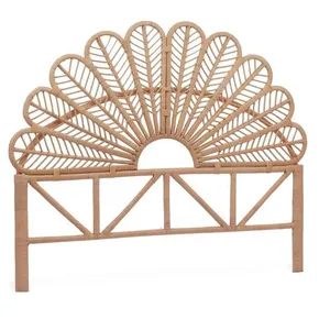 SWEEEK Tête de lit en rotin naturel. Anggun. 160x6x130 cm pas cher
