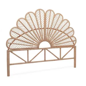 SWEEEK Tête de lit en rotin naturel  L 140 x P6 x H115cm pas cher