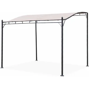 Comparateur de prix : SWEEEK Pergola 3x2.5m - Brestum -  Toile beige - Pergola murale