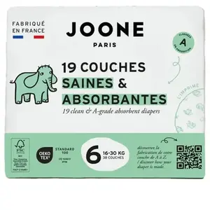 Joone Couche Brigitte 16/30 kg Taille 6 - 19 Couches pas cher
