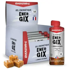 Overstims Boîte De Gels énergétiques Energix Caramel Salé 34g 36 Unités pas cher