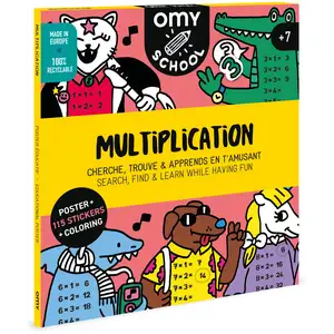 OMY - Multiplication - OMY school - rekenen - sommen - leren rekenen - vermenigvuldigen pas cher