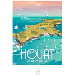 La Loutre A HOUAT on dit Yec'Hed Mat La-Loutre-7447 pas cher
