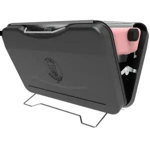Barbecue portable - LITTLE BALANCE - Nomad Baroud’Fire - Charbon - Compact - Noir pas cher