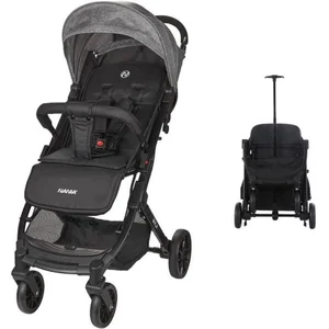 NANIA - Poussette compacte - MYLA - 4 roues - Noir pas cher