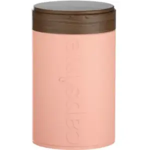 Boite à café CAPS ME à café rose contenance 250g pas cher