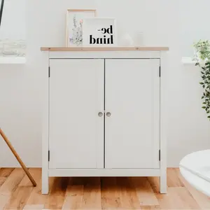 Concept-Usine Buffet Scandinave Avec Placards 80 Cm Skadar pas cher