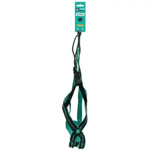 Harnais de traction pour chien - OLYMPIA - S - Type X-back - Bleu pas cher