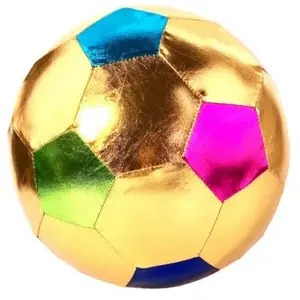 Ratatam Ballon de foot Or Multicolore (22 cm) pas cher