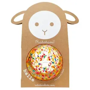 Ratatam Ballon confettis Multicolore (10 cm) pas cher