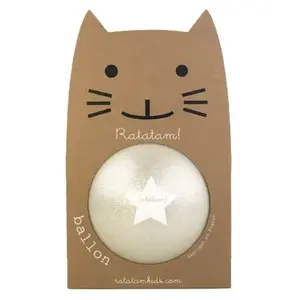 Ratatam Ballon paillettes Argent (15 cm) pas cher