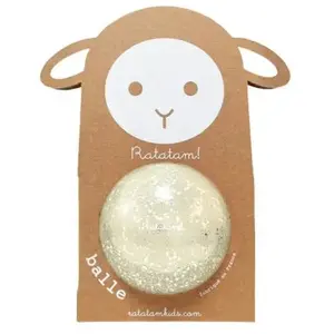 Ratatam Ballon bulles Argent (10 cm) pas cher