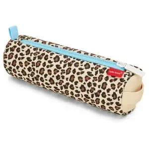 Trousse simple compartiment Léopard pas cher