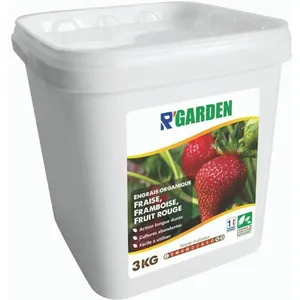 R’Garden | Engrais Organique Fraise, Framboise et Fruit Rouge | Engrai... pas cher