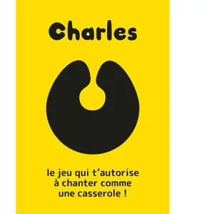 BOOCLE SASU Le Jeu de Charles - Le Mix Parfait Entre Karaoké et Blind Test - Ambiance assurée - Dès 14 Ans - Jusqu'à 12 Joueurs ! pas cher