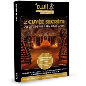 Coffret cadeau Twil La Cuvée Secrète pas cher