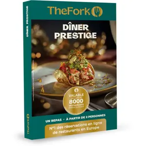 Coffret cadeau TheFork Dîner Prestige pas cher