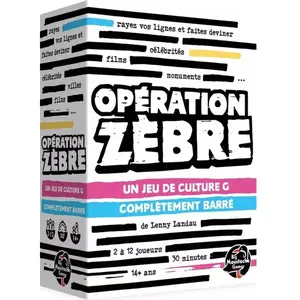 Jeu d’ambiance Opération Zèbre Big Moustache pas cher