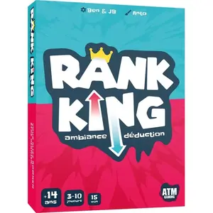 Jeu d’ambiance ATM Gaming Rank King pas cher