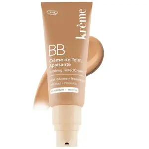 KREME Krème BB Crème de Teint Apaisante Bio - Teinte Medium - Peaux Sensibles 40ml pas cher