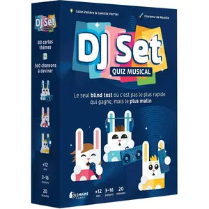 Jeu d'ambiance Olemains Games DJ Set Quiz Musical pas cher