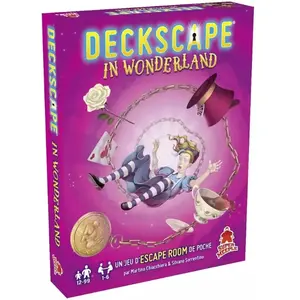 Jeu de société - Deckscape - In Wonderland - Adulte - Multicolore - Mixte pas cher