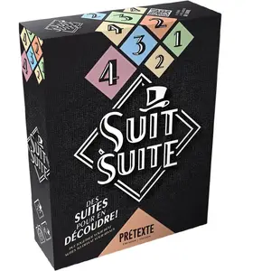PRETEXTE Jeu de société - Suit Suite - Jeu de cartes malin - Interactif - Stratégique pas cher