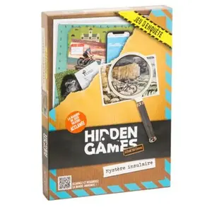 Jeu d'enquête Hidden Games Mystère Insulaire pas cher