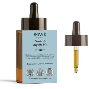 Sowé Huile Pure de Nigelle Bio Préssée à Froid 50mlVendu paratida-sante-discount-fr