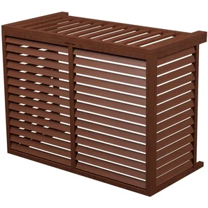DECOCLIM Cache climatiseur - BOIS - Taille S - Esthétique - Réduit nui... pas cher