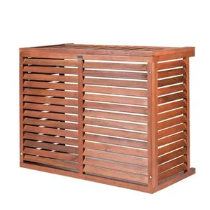 DECOCLIM Cache climatiseur - BOIS - Taille M - Eucalyptus dAmérique - ... pas cher