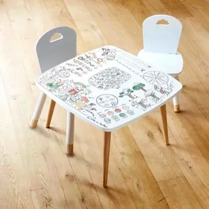 DBKids Pack 1 Coloritable + 2 Chaises Artiste pas cher