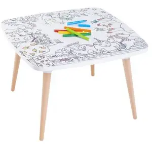 DBKids Pack 1 Coloritable + 2 Chaises Ferme pas cher