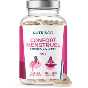 Nutri&Co Confort Menstruel Règle Douloureuses SPM & Confort du Cycle 4... pas cher
