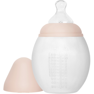 Elhée Elhee bib rond babyfles- 330ml / nude
